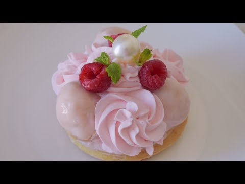 Saint Honoré Rose| Bake with Rinu