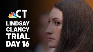 LIVE: Lindsay Clancy Trial Day 16 | Testimony continues