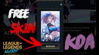 K/DA - Get Free skins and champions | League of legends: wildrift. Hurry up the event is limited.