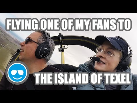 Flying a ForFunFlyer Fan to the island of Texel - Sharing the passion for aviation - S03 E04