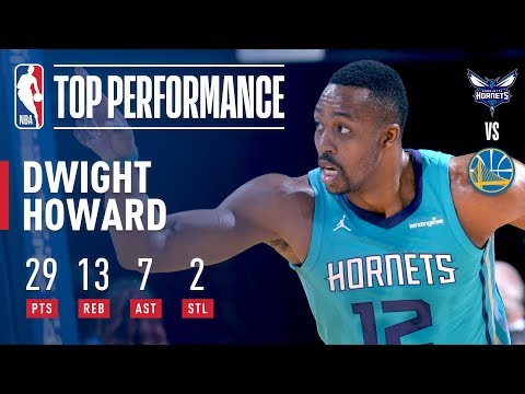 Dwight Howard Scores Season High 29pts and Ties Career High 7ast vs The Warriors