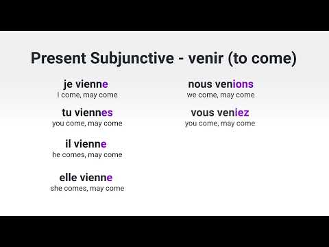 What Is the Present Subjunctive of avoir to have in French