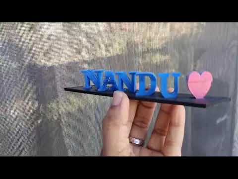 SS VV GiftsFlip Name only 15 cm width.Customer price 999 Courier charges 80/- Extra