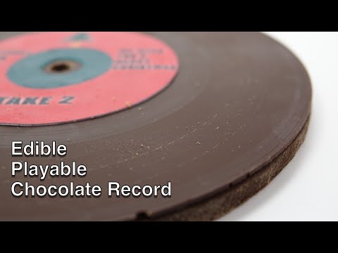 Here's What A Chocolate Record Sounds Like If You Play It