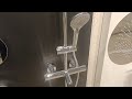 Купить душ с изливом со смесителем тропический душ L10402001030008 Душевая система BOSSINI Elios Shower с термостатом, с круглым верхним душем Ø 250, хром в Киеве vannaja.kiev.ua