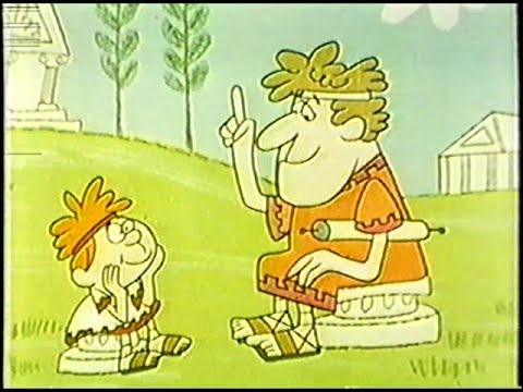 Aesop & Son (un-restored) "The Fox and the Stork"