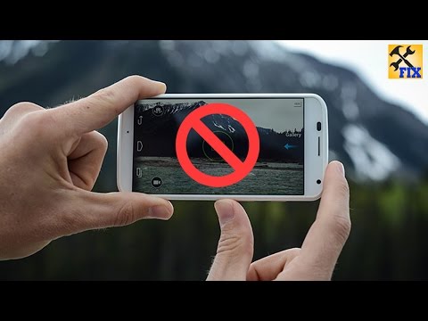 Block the camera on your phone