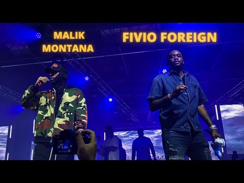 MALIK MONTANA FT. FIVIO FOREIGN, LUCIANO, BABY GANG - AY LALA | CLOUT FESTIVAL WARSZAWA 2022