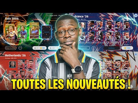 Tout savoir sur les nouveautés : Packs, Coach || Efootball mobile 