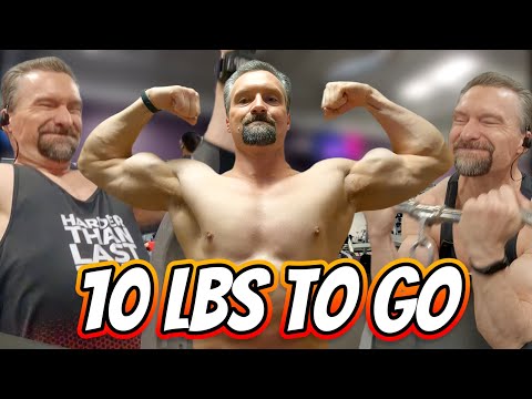Spring Cut Day 9 | Prep for Bodybuilding Show | Back and Bicep Workout  - 178.5 lbs