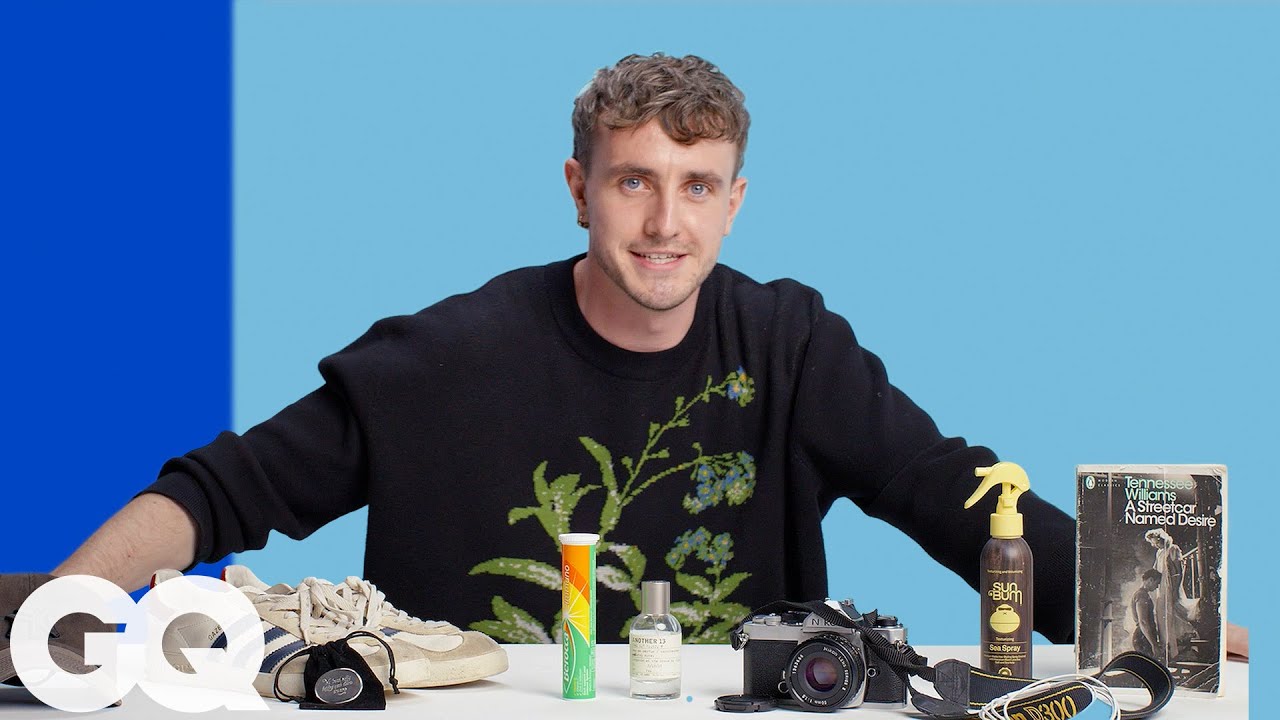 10 Things Paul Mescal Can’t Live Without | 10 Essentials