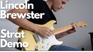 Video thumbnail for Fender Lincoln Brewster Stratocaster Demo by Brett McReynolds