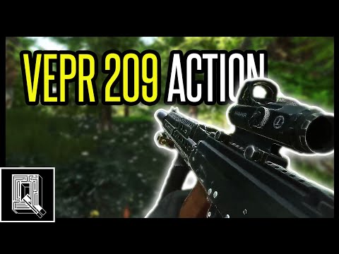 VEPR 209 ACTION!! THIS SUPPRESSED VEPR BUILD OWNS!!! - Escape From Tarkov PVP Gameplay Highlights