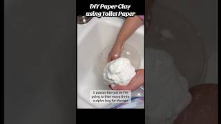 Toilet Paper Clay | Two Ingredient Easy Clay DIY Ideas #homemade #diyclay