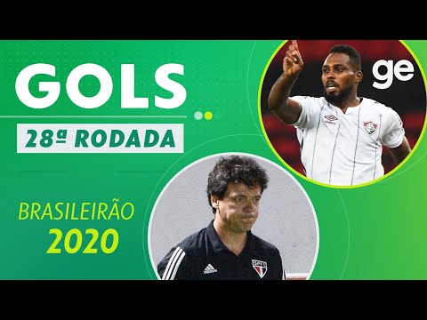 OS GOLS DA 28ª RODADA DO BRASILEIRÃO - PARTE 1 | ge.globo | GOLS DA RODADA | ge.globo