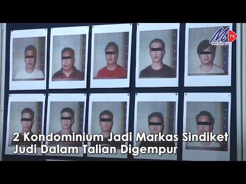 2 Kondominium Jadi Markas Sindiket Judi Dalam Talian Digempur