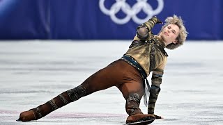Ilia Malinin blazes to top spot after Olympic short program
