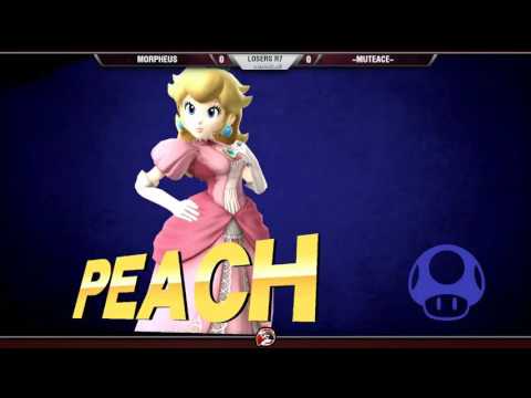 VS Arcadian 10/1/16 - Losers R7 - Morpheus (Megaman) vs MuteAce (Peach) - Smash 4