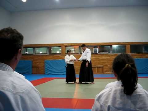 Igarashi Kazuo Shihan teaching a seminar in Bath, UK in March 2009