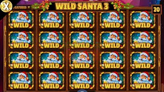 Wild Santa 3 🤑 Super Massive Win! 🤑 NEW Online Slot - EPIC Big WIN - Spinomenal (Casino Supplier)