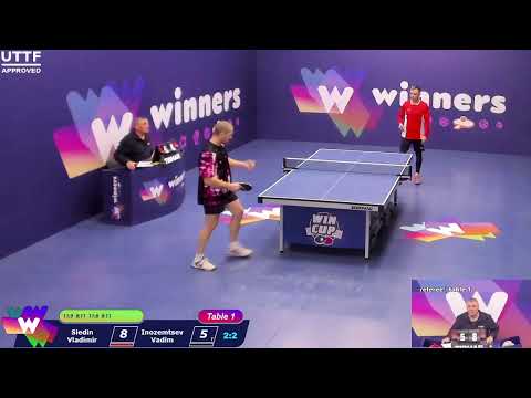 WINners League  10.02.21   Siedin Vladimir - Inozemtsev Vadim  18:30