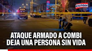 🔴🔵 Comas: Acribillan a chofer en el interior de su vehículo