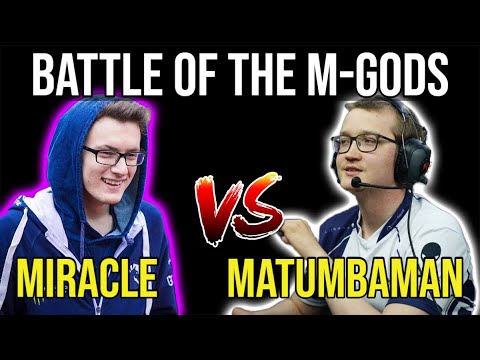 Nigma.MIRACLE Vs Secret.MATUMBAMAN. Battle Of The Two Gods.