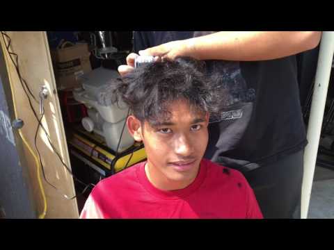 Ling Ling Cuts His Hair