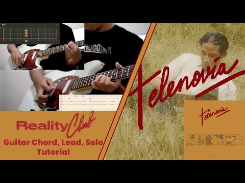 Tutorial Reality Club - Telenovia Chord, Lead and Solo Tab (Guitar Cover)