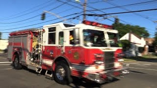 Totowa NJ Fire Department, Riverview Park Engine 973 Responding to an Odor of Smoke
