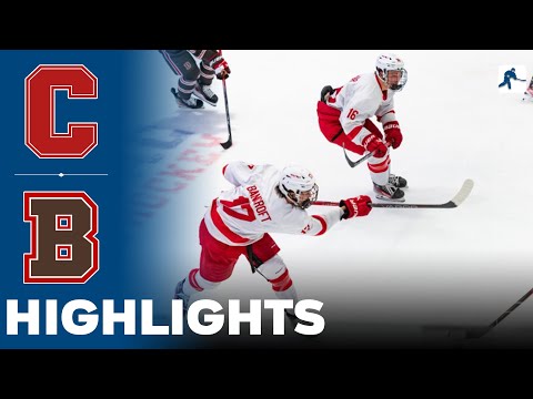 Cornell vs Brown | NCAA College Hockey | Highlights - November 09, 2024