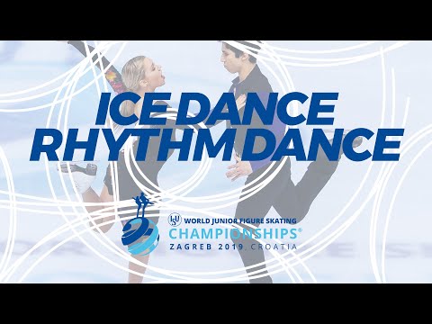 Ice Dance Rhythm Dance | 2019 ISU World Junior Figure Skating Champs - Zagreb/CRO | #WorldJFigure