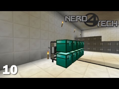 NERDTECH 4 SERVER - #10 Organizando Itens com Logistics Pipes
