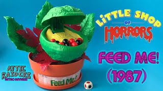 Feed Me! (1987) by Milton Bradley - Little Shop of Horrors Rare Vintage Board Game Review - Audrey 2