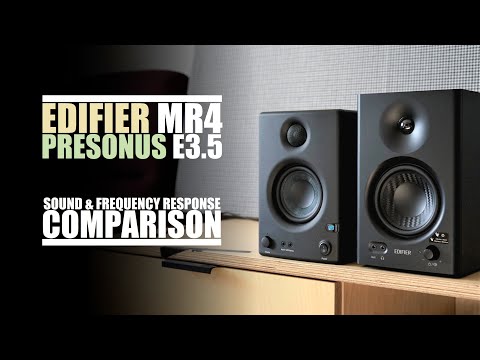 DSAUDIO.review ||  Edifier MR4 vs Presonus Eris E3.5  || sound.DEMO