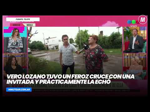 Vero Lozano a los gritos con una invitada a su programa: escándalo en Telefe - Minuto Argentina