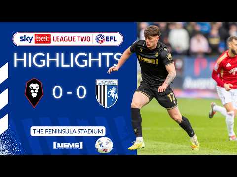 FC Salford City 0-0 FC Gillingham 