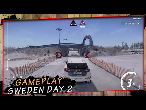WRC 9, Sweden, Day 2 - Gameplay PT-BR #2