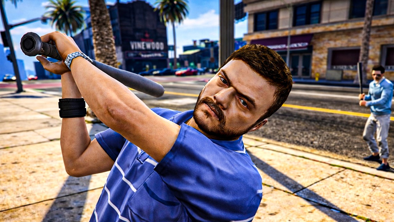 GTA V NPC Random Movement Gone Wrong! 😂 Franklin 1st Person #001