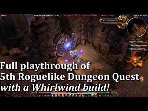 Grim Dawn - Full Playthrough of 5th Roguelike Dungeon Quest - patch 1.1.5