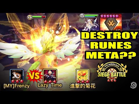 META Defenses with Destroy Runes???! Multi L&D Defenses!! Top Tier G3 Siege Battle! - Summoners War