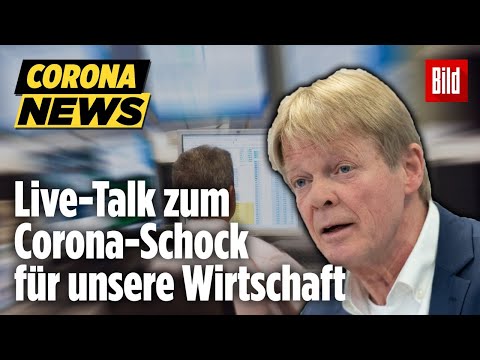 🔴 Corona-Schock für unsere Wirtschaft: Talk mit DGB-Boss Hoffmann | Corona-Update LIVE