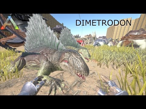 ARK Survival Evolved DIMETRODON TAMING