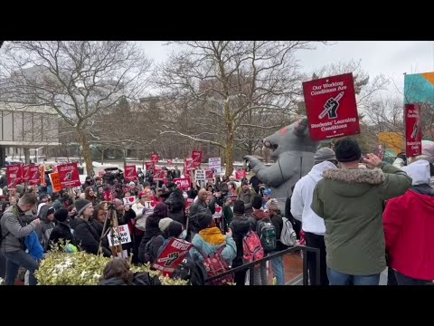 NJ Rutgers University Teachers Strike Update