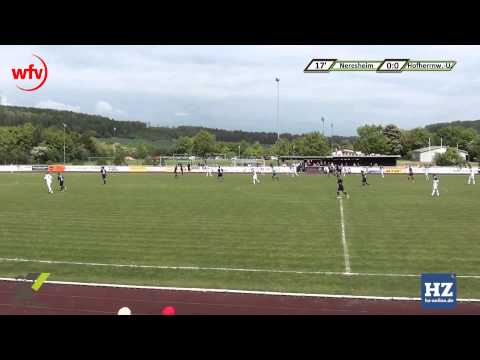 SV Neresheim - TSG Hofherrnweiler-Unterrombach: Das Tor zum 1:0