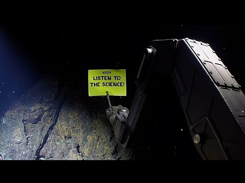 Video Thumbnail: Greenpeace protestiert in Rekordtiefe gegen Tiefseebergbau