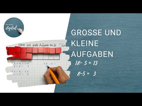 Kleine und große Aufgaben - so kannst du sie nutzen (inkl. Arbeitsblatt)