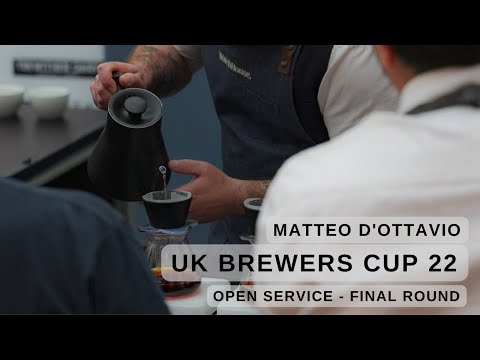 Matteo D'Ottavio - UK Brewers Cup 2022 Open Service - Final