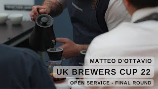 Matteo D'Ottavio - UK Brewers Cup 2022 Open Service - Final