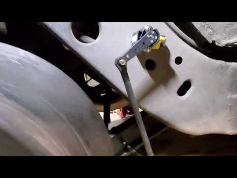 Accuair rear leveling sensors installed